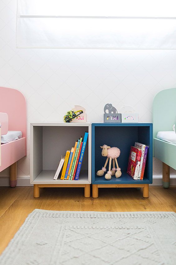 עיצוב חדר ילדים - חדר לתאומים בן ובת