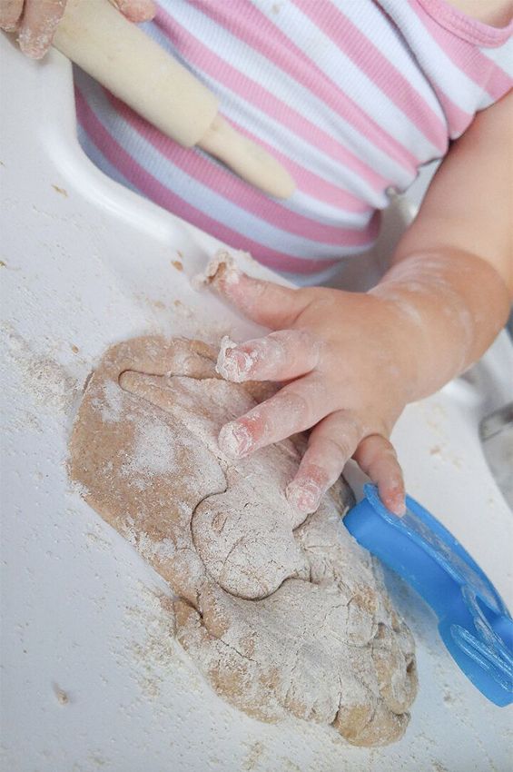 הכנת בצק משחק diy