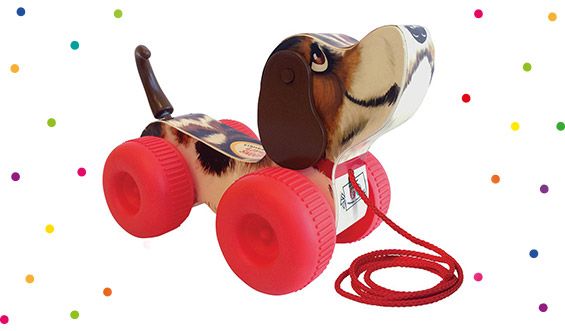 מתנות ליום הולדת: מה קונים לגיל שנה - משחק כלב משיכה נוסטלגי