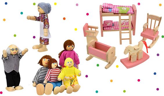 מה קונים לגיל שנתיים ליום הולדת רהיטים ובובות לבית בובות