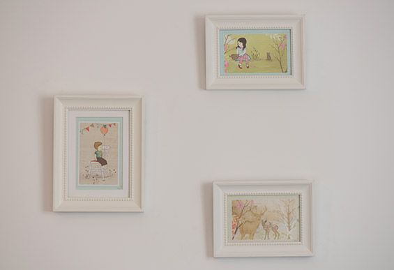 עיצוב חדר ילדים, תמונות על הקיר