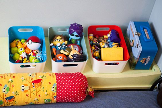 אחסון צעצועים בחדר ילדים