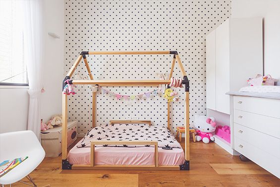 מיטת בית לחדר ילדים
