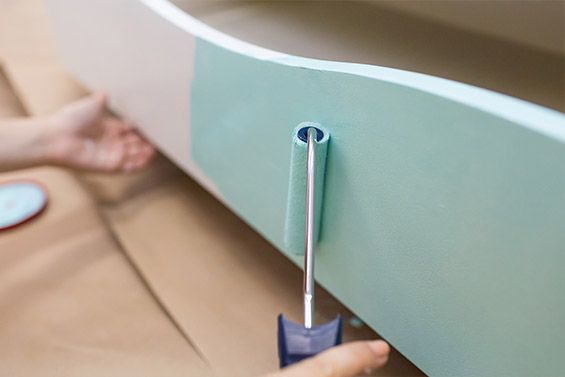 מדריך מצולם: שיפוץ שידת החתלה ישנה