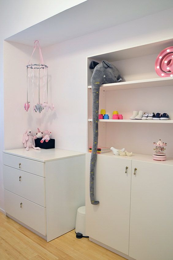 עיצוב חדרי ילדים חדר לתינוקת