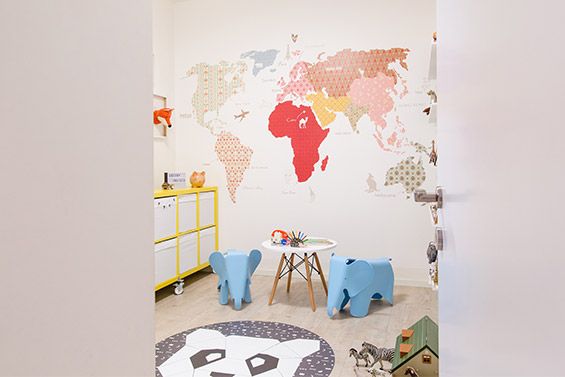 עיצוב חדרי ילדים חדר משחקים בקונספט ספארי