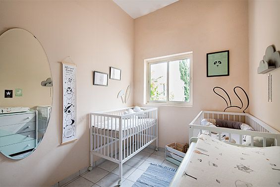 עיצוב חדר ילדים חדר לתאומים